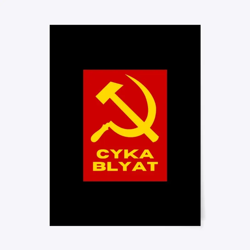 CYKA BLYAT MERCH